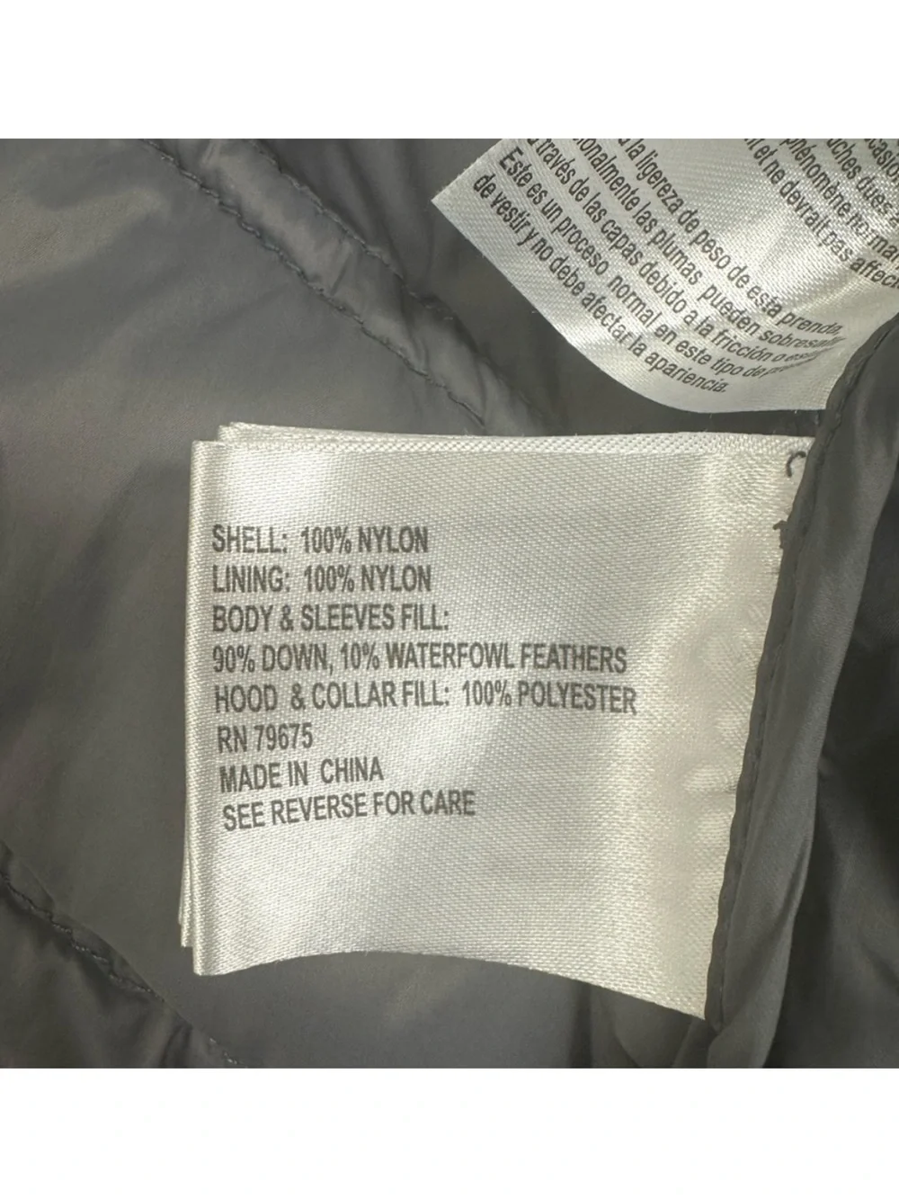 Michael Kors long quilted